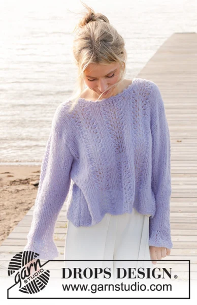 Discover free patterns with DROPS Brushed Alpaca Silk